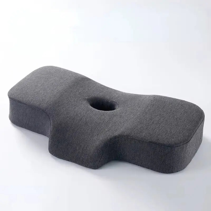 Cervical Support Pillow with Memory Foam Core for Enhanced Sleep Traction and Neck Protection