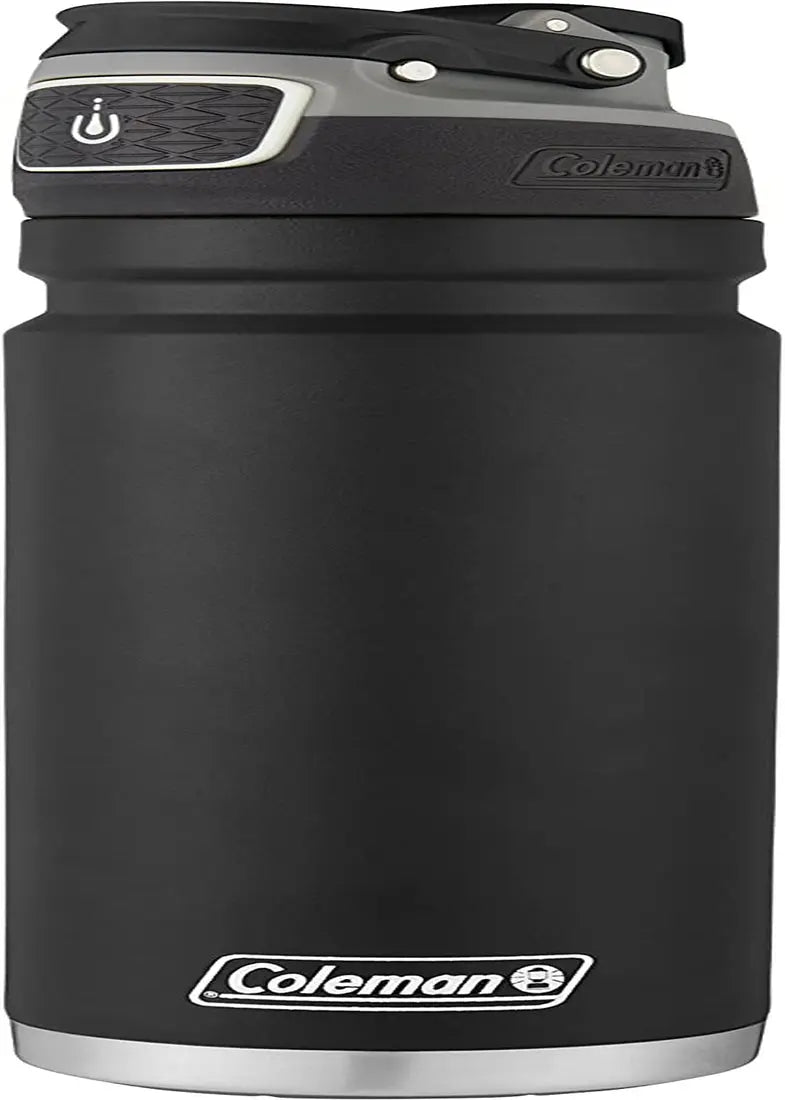 Autoseal Freeflow 24 oz Stainless Steel Water Bottle in Black