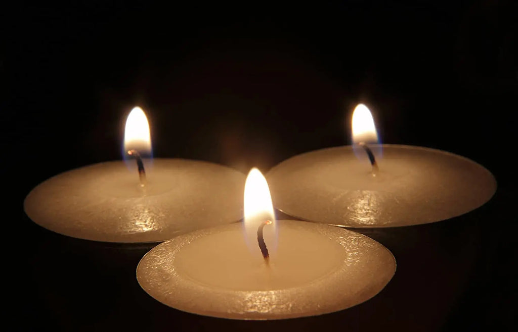Premium Unscented Tea Light Candles - 50 Bulk Pack - Natural Palm Oil - European Quality - 4 Hour Burn Time