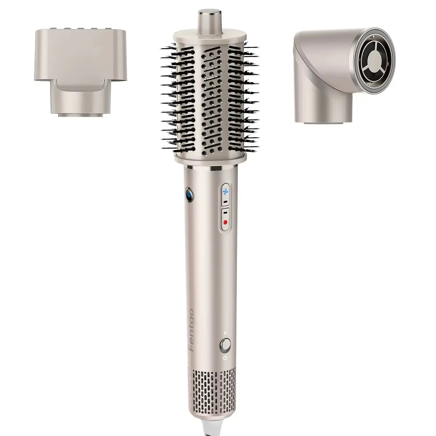 3-in-1 High-Speed Hair Dryer Brush with 110,000 RPM Negative Ionic Technology for Professional Blowouts and Styling