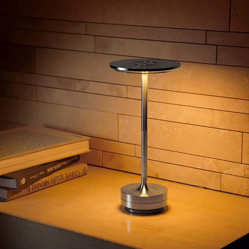 Rechargeable Wireless Table Lamp Set - Touch Control, USB-C, Ideal for Bedroom and Camping