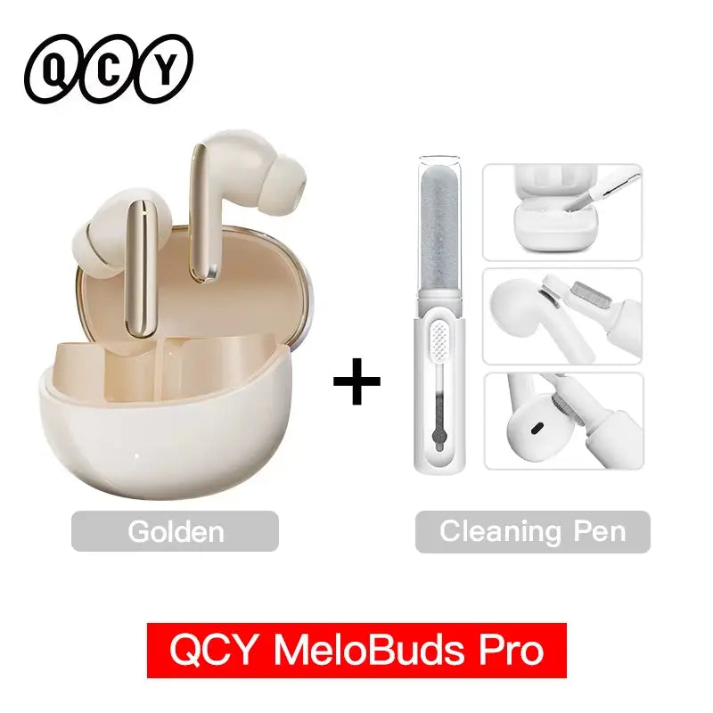 Melobuds Pro Wireless Earphones with 46dB Active Noise Cancellation, Hi-Res LDAC, Bluetooth 5.3, Six Microphones, Multipoint Connection, and In-Ear Detection