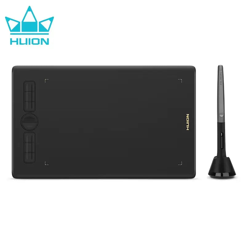 H580X Graphics Tablet with Battery-Free Pen - Digital Drawing Tablet for Linux, macOS, PC, and Android Connectivity