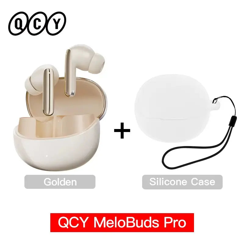 Melobuds Pro Wireless Earphones with 46dB Active Noise Cancellation, Hi-Res LDAC, Bluetooth 5.3, Six Microphones, Multipoint Connection, and In-Ear Detection