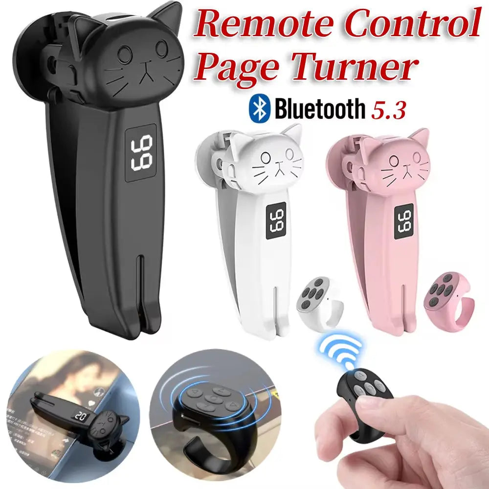 Automatic Screen Clicker and Page Turner for Kindle Paperwhite - Bluetooth Simulated Finger Clicker Remote Control for TikTok