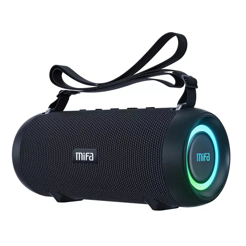 A90 Bluetooth Speaker - 60W Output Power with Class D Amplifier for Superior Bass Performance, Ideal for Camping