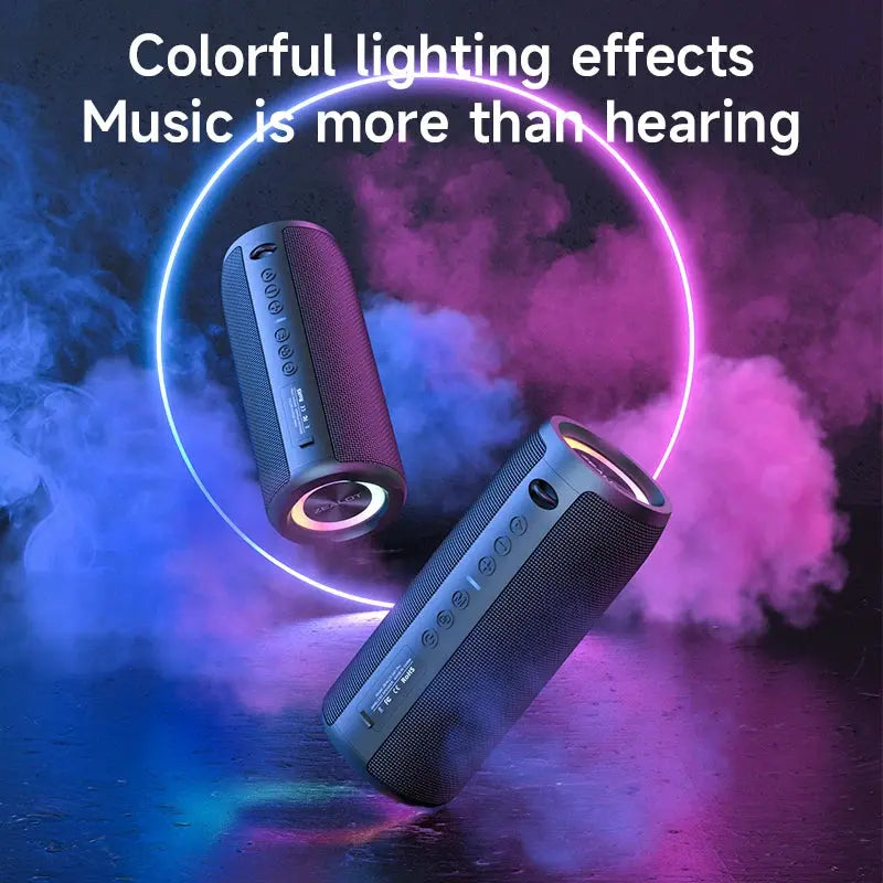 S51 Pro High-Power 40W Bluetooth Speaker with 3D Stereo Bass, Portable IPX5 Waterproof Design, and TWS Compatibility