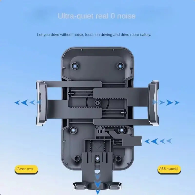Car Phone Holder Mount for Windshield, Dashboard, and Window - Suction Cup Compatible with Cars and Trucks