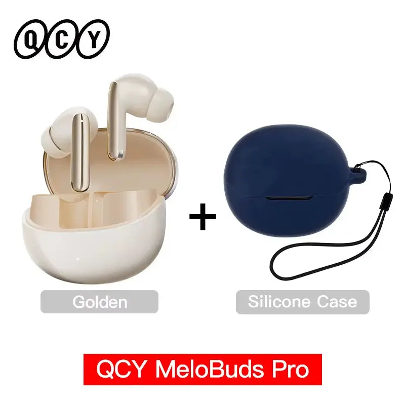 Melobuds Pro Wireless Earphones with 46dB Active Noise Cancellation, Hi-Res LDAC, Bluetooth 5.3, Six Microphones, Multipoint Connection, and In-Ear Detection