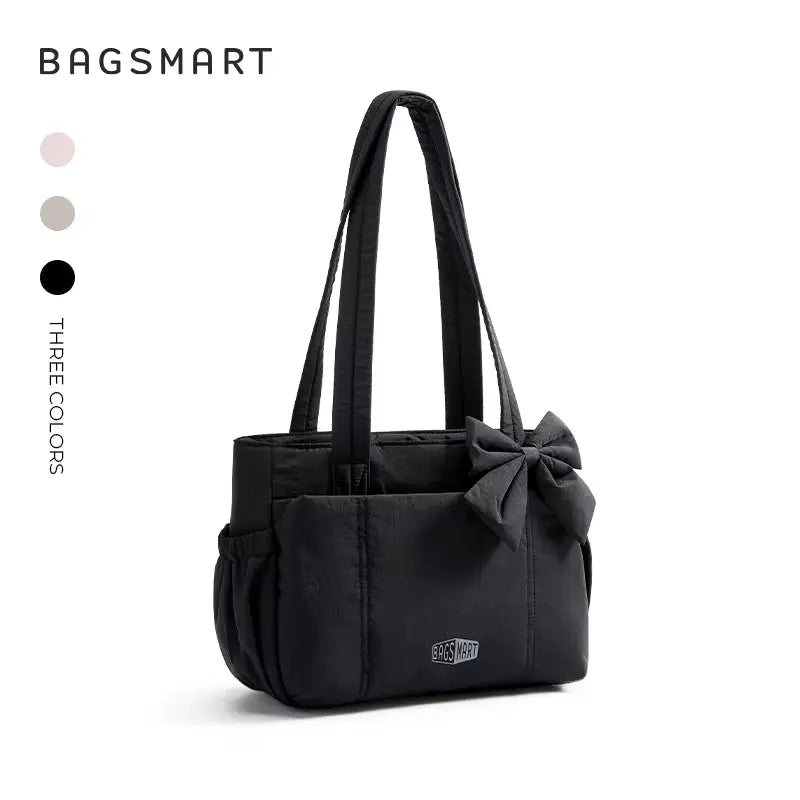 Women's Padded Tote Bag - Large Capacity Travel Handbag for Daily Commute