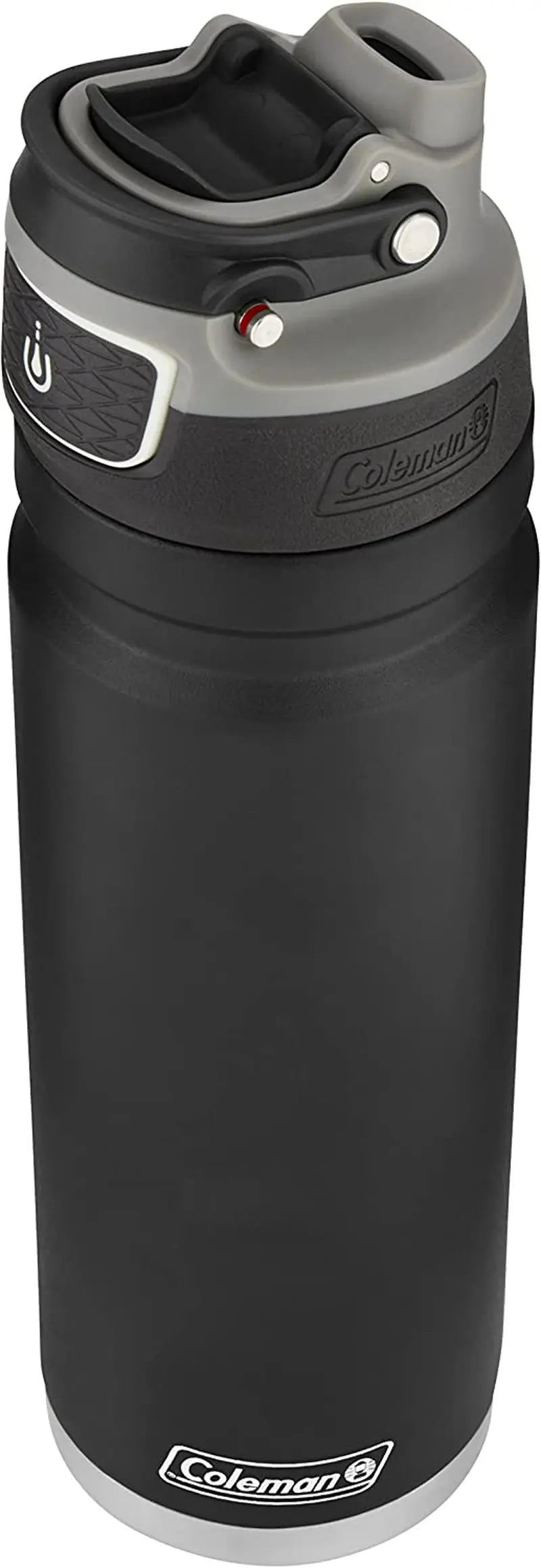 Autoseal Freeflow 24 oz Stainless Steel Water Bottle in Black
