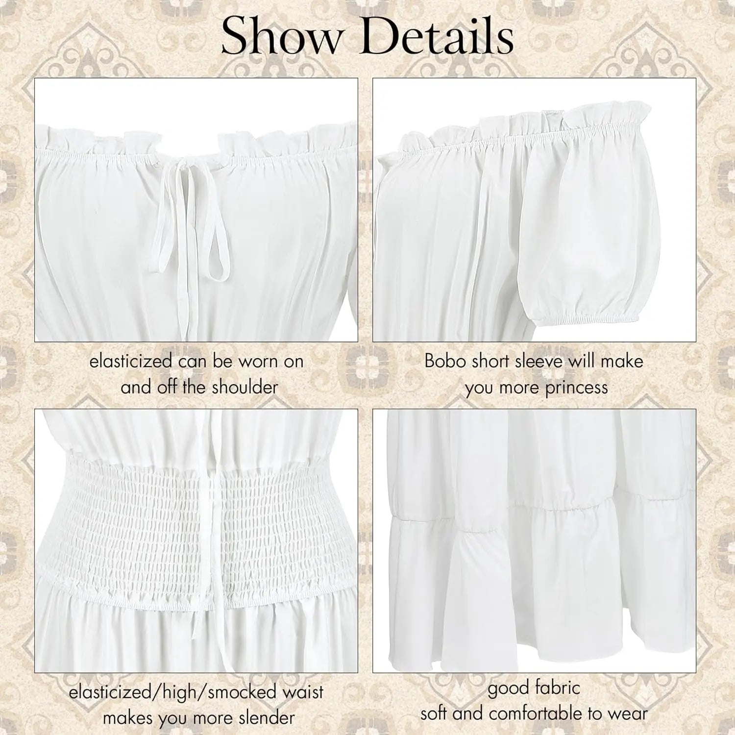 Women's Renaissance Costume Dress: 2025 Halloween Party Attire for Themed Events