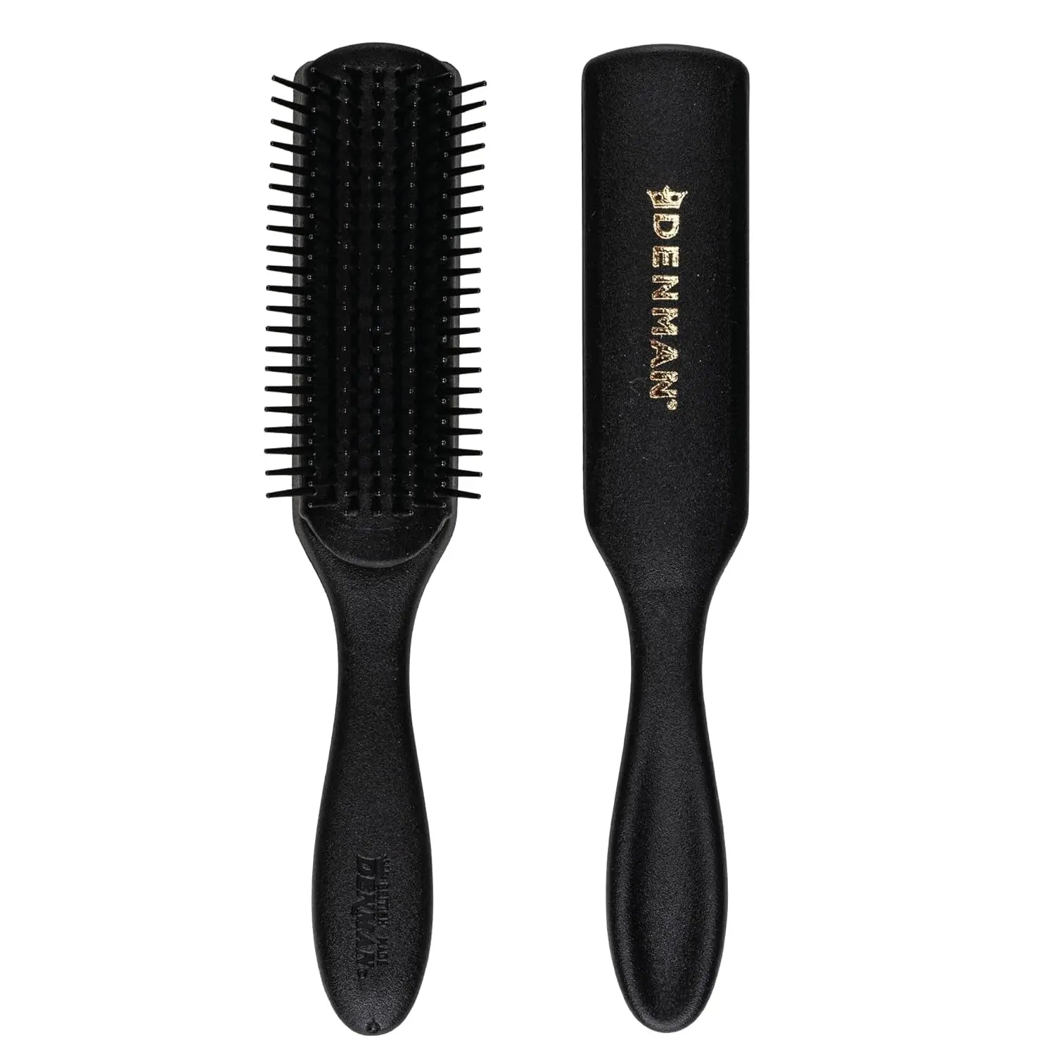 D3 Original Curl Definer & Styler - 7-Row Detangling and Curl Defining Brush for Smooth, Defined Curls - Precision Styling Brush for All Hair Types