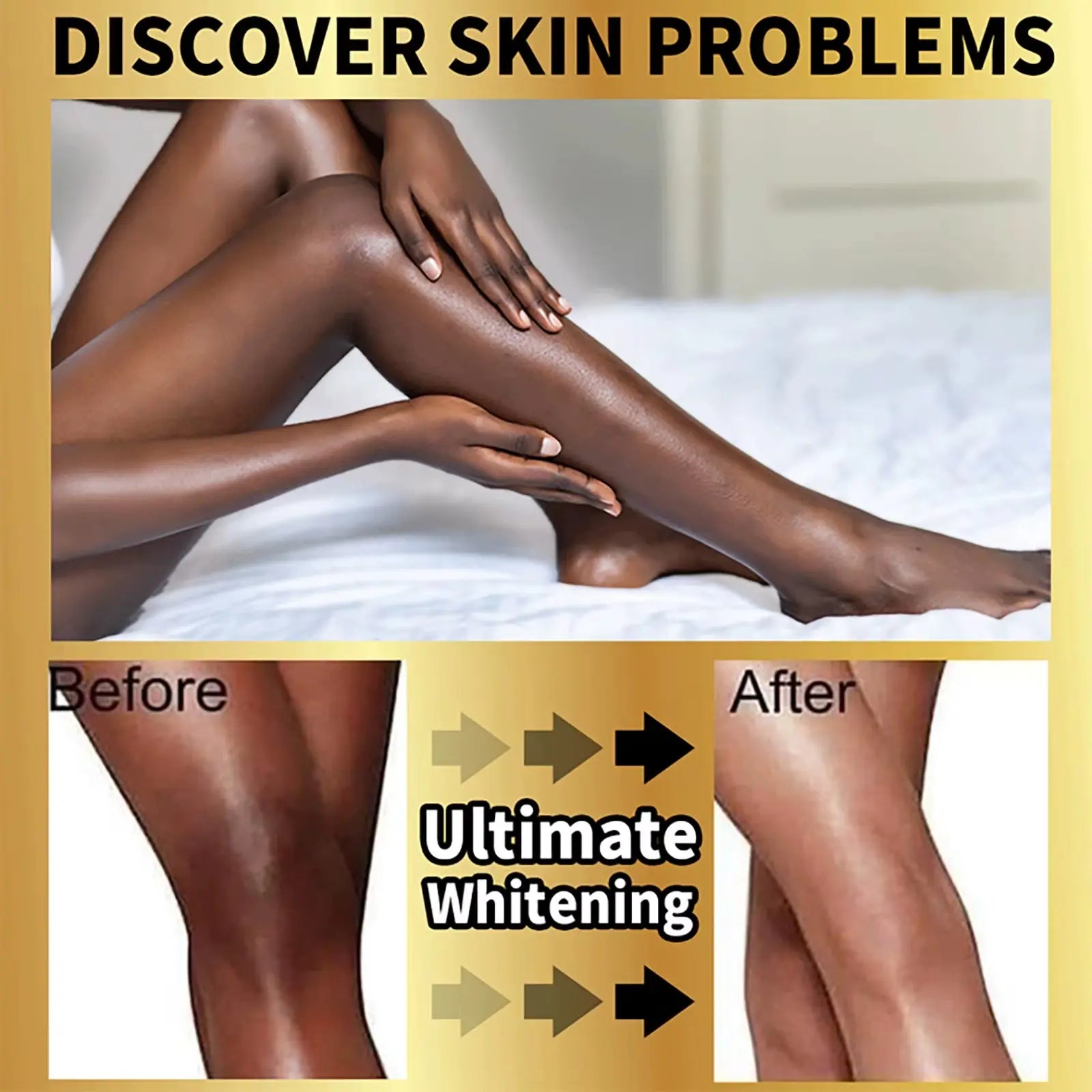 Professional Brightening Lotion Set for Women - Organic 5-Piece Skin Whitening and Skincare Routine with Retinol