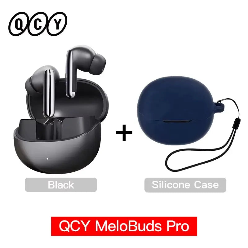 Melobuds Pro Wireless Earphones with 46dB Active Noise Cancellation, Hi-Res LDAC, Bluetooth 5.3, Six Microphones, Multipoint Connection, and In-Ear Detection