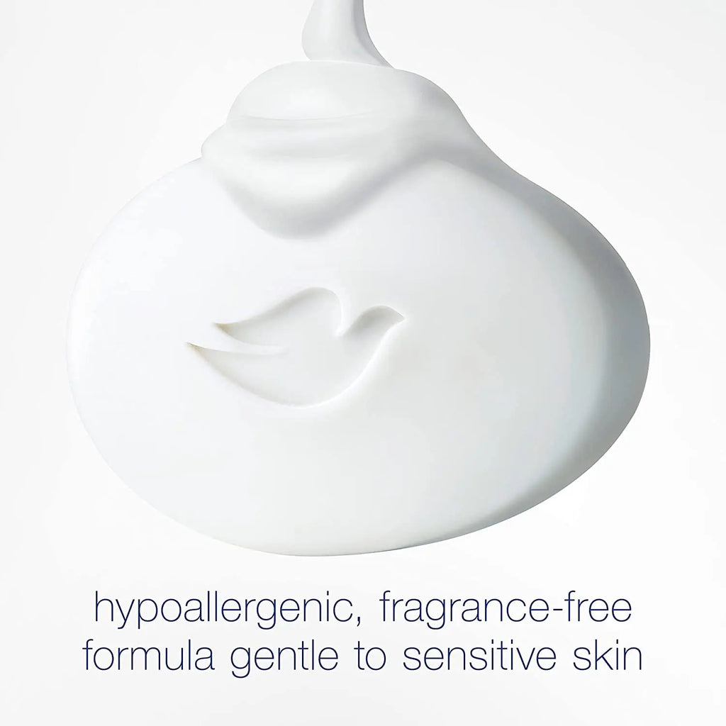Fragrance-Free Beauty Bar - Hypoallergenic and Moisturizing Cleanser for Sensitive Skin, 3.75 Oz, Pack of 14 Bars
