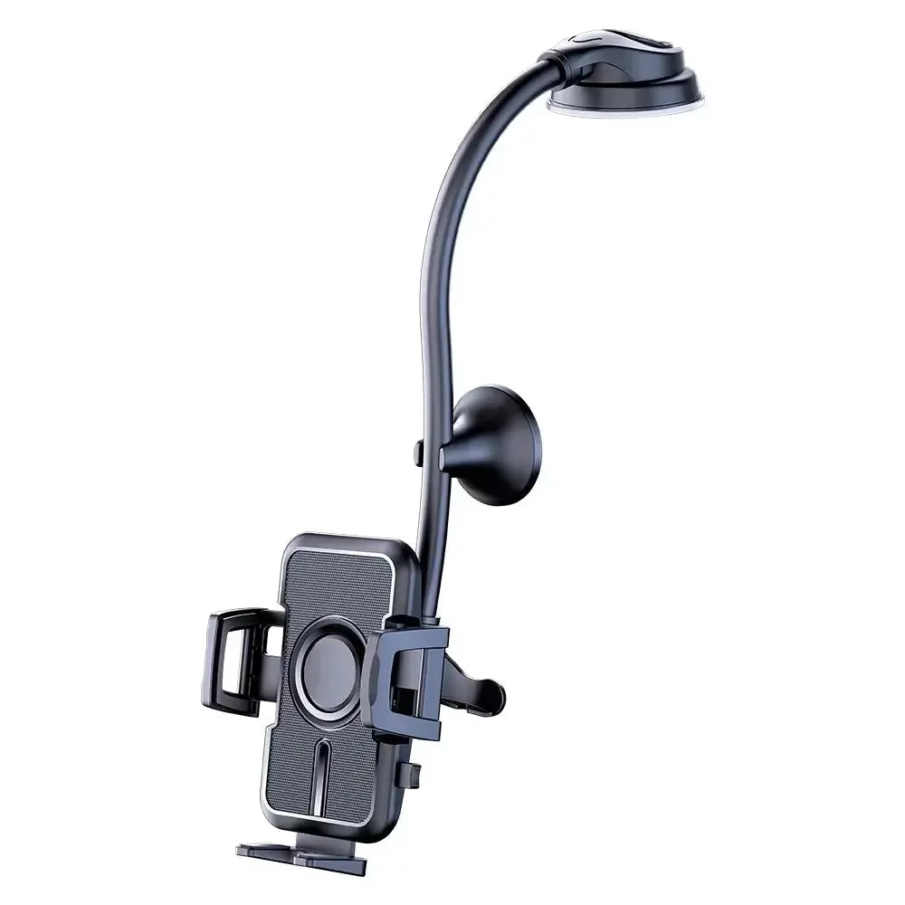 Car Phone Holder Mount for Windshield, Dashboard, and Window - Suction Cup Compatible with Cars and Trucks