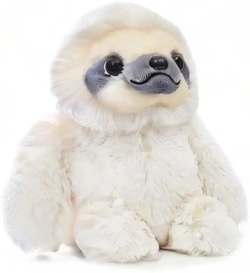 Ivory Plush Sloth Stuffed Animal Toy - 15.7 Inch Cute Teddy Bear for Kids' Birthday Gifts and Baby Dolls