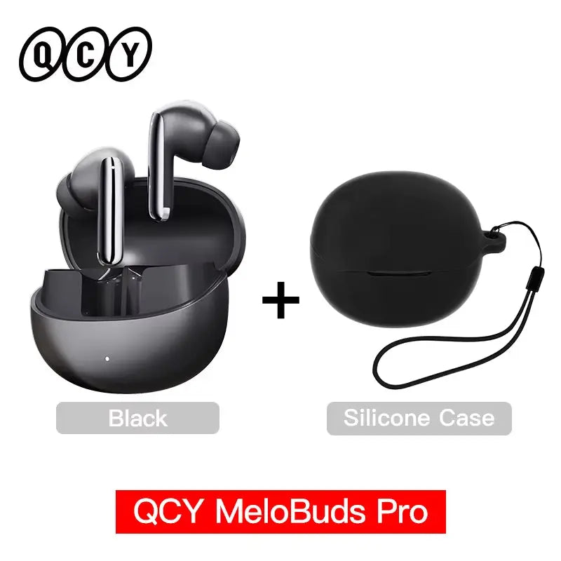 Melobuds Pro Wireless Earphones with 46dB Active Noise Cancellation, Hi-Res LDAC, Bluetooth 5.3, Six Microphones, Multipoint Connection, and In-Ear Detection