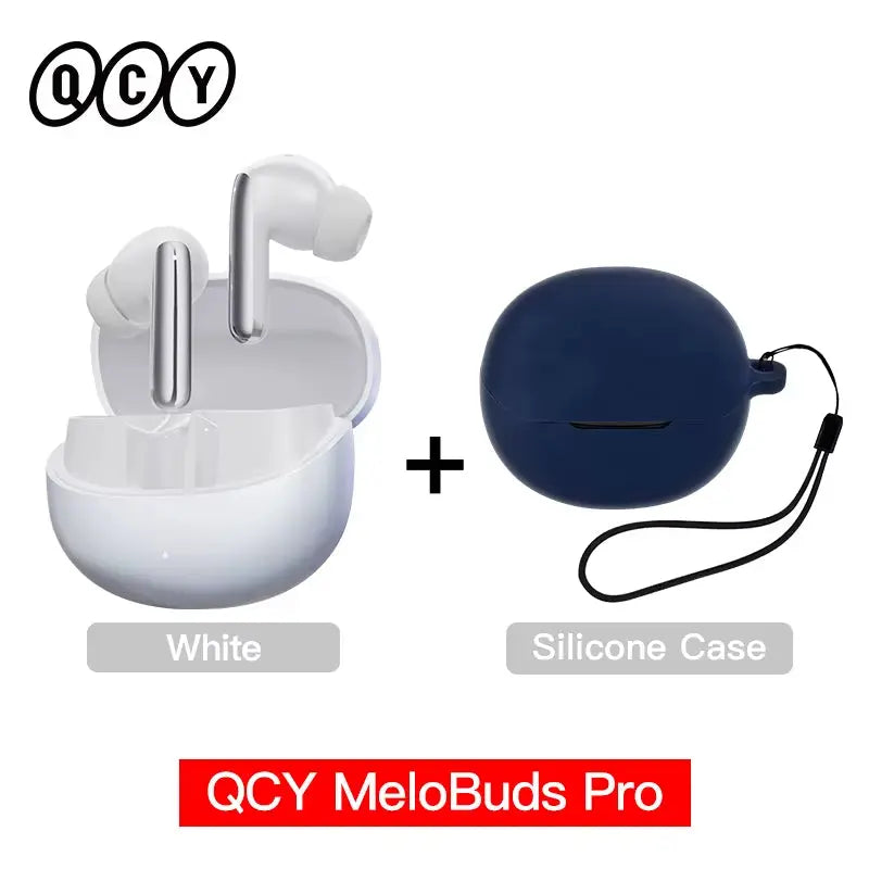 Melobuds Pro Wireless Earphones with 46dB Active Noise Cancellation, Hi-Res LDAC, Bluetooth 5.3, Six Microphones, Multipoint Connection, and In-Ear Detection