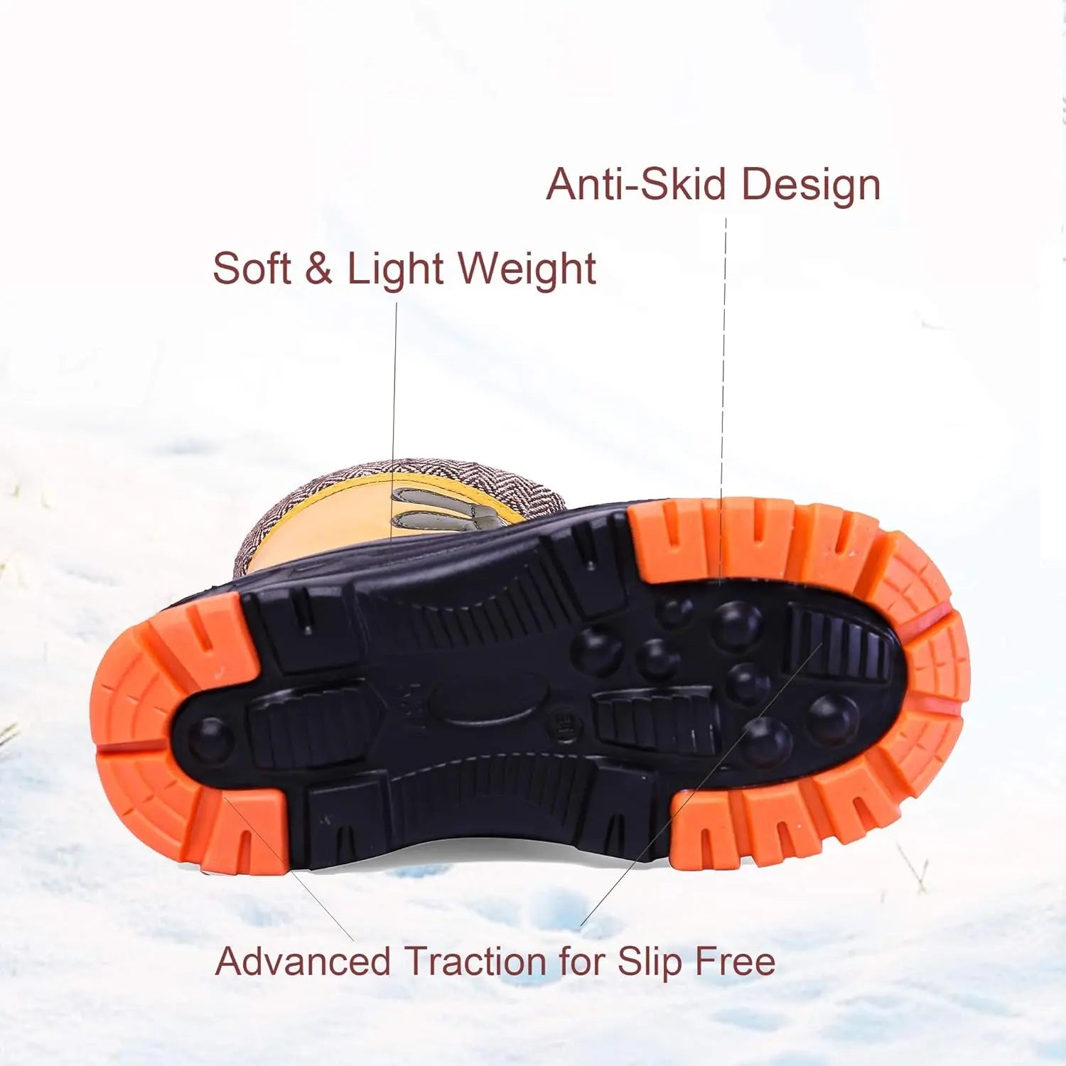 Nova Mountain Waterproof Winter Snow Boots for Boys and Girls