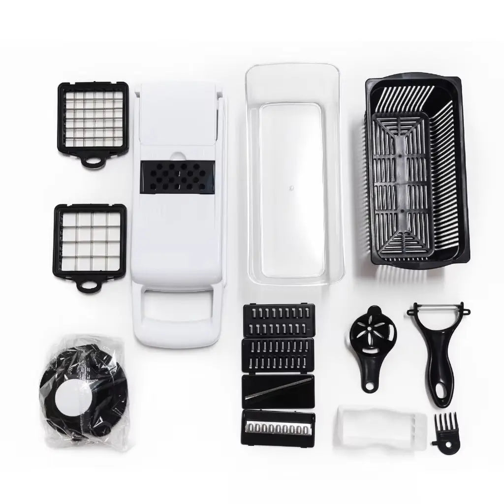 12-in-1 Multifunctional Vegetable Cutter and Food Chopper for Efficient Food Preparation