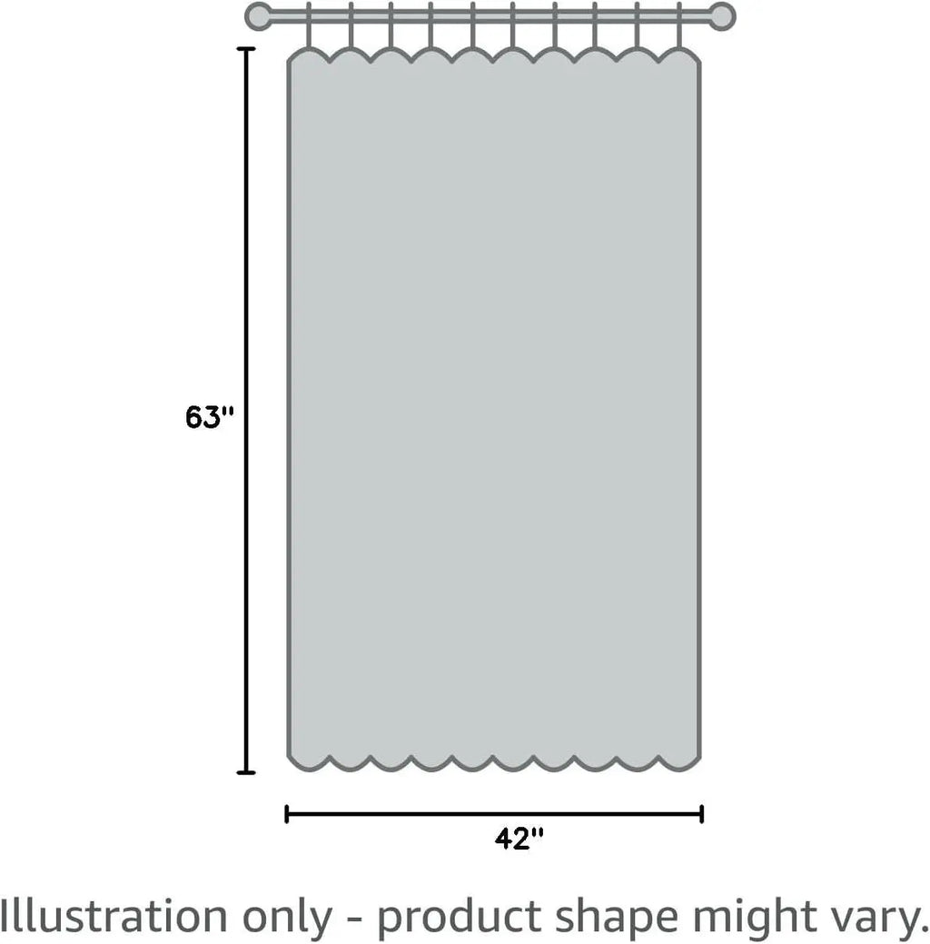 Set of Two Grommet Blackout Curtains in Baby Pink, 42 x 63 Inches for Bedroom
