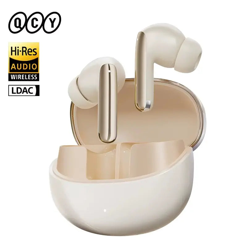 Melobuds Pro Wireless Earphones with 46dB Active Noise Cancellation, Hi-Res LDAC, Bluetooth 5.3, Six Microphones, Multipoint Connection, and In-Ear Detection