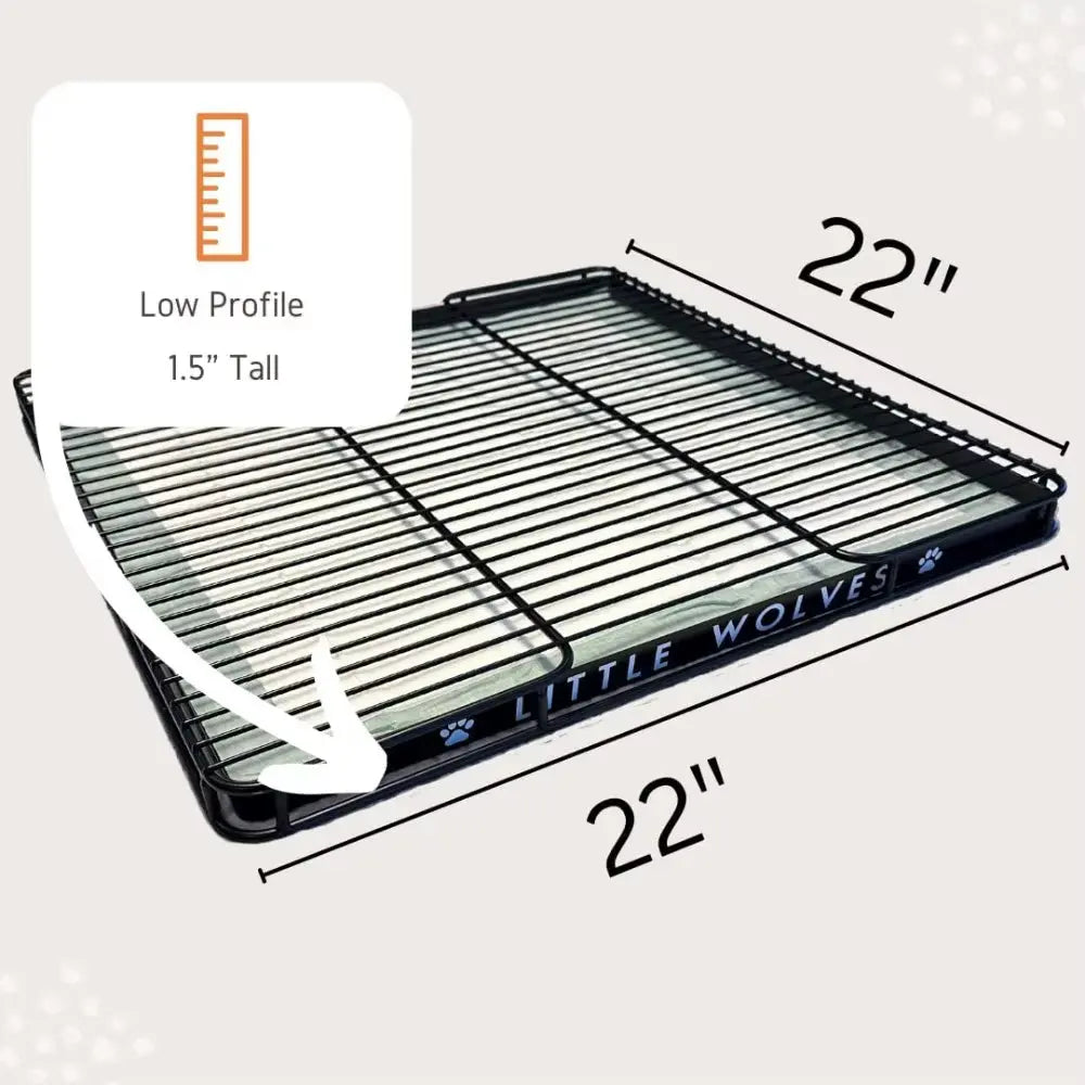 Puppy Potty Tray Essentials: Durable Reusable Tray with Dog Pee Pads and Housebreaking Supplies