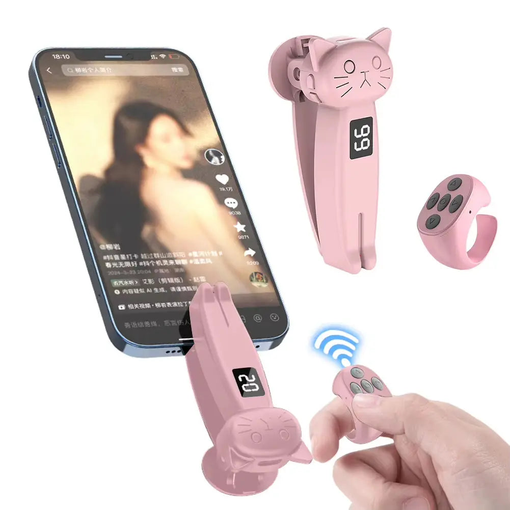 Automatic Screen Clicker and Page Turner for Kindle Paperwhite - Bluetooth Simulated Finger Clicker Remote Control for TikTok