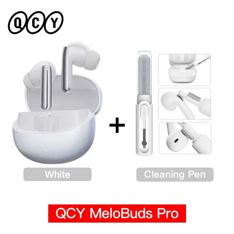 Melobuds Pro Wireless Earphones with 46dB Active Noise Cancellation, Hi-Res LDAC, Bluetooth 5.3, Six Microphones, Multipoint Connection, and In-Ear Detection