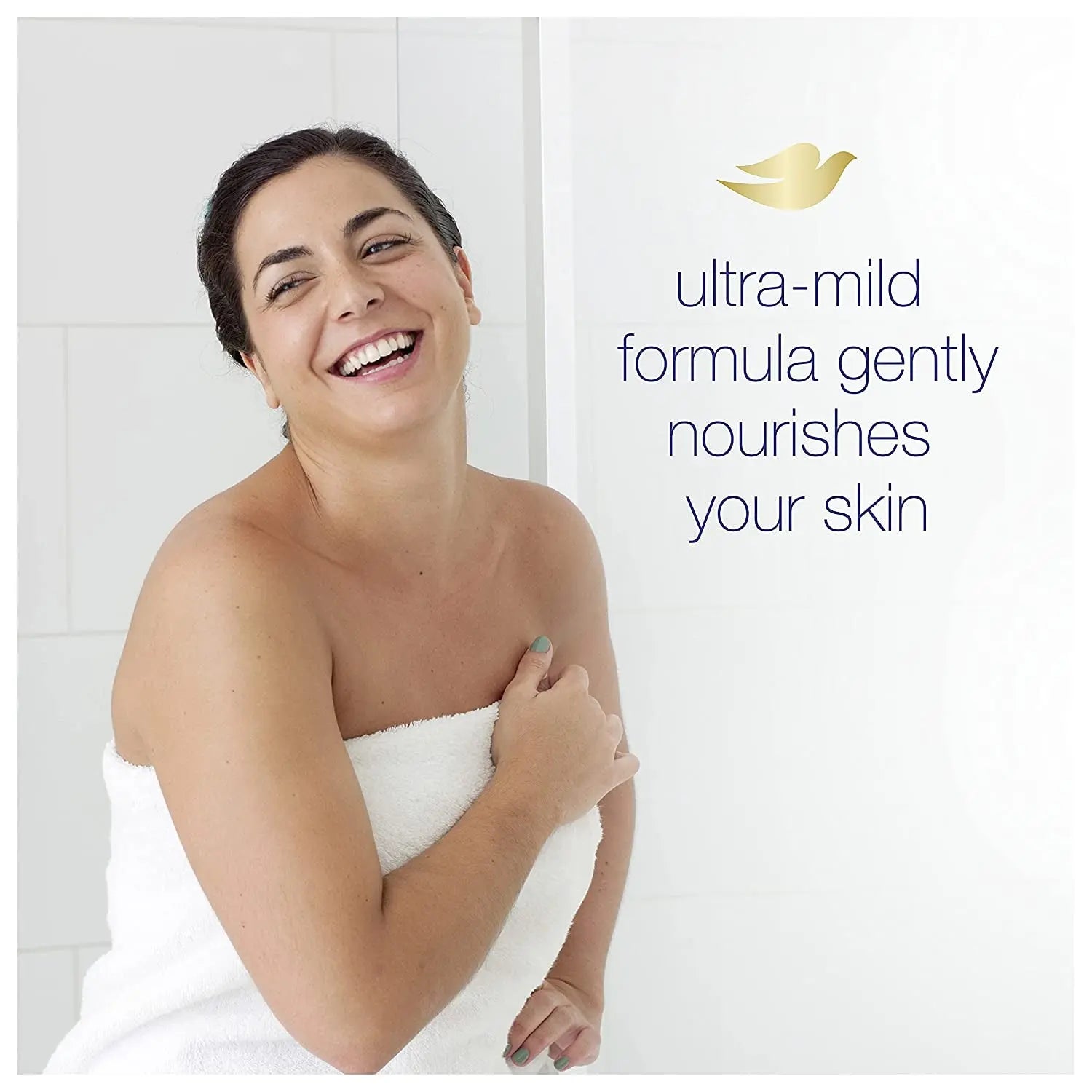 Fragrance-Free Beauty Bar - Hypoallergenic and Moisturizing Cleanser for Sensitive Skin, 3.75 Oz, Pack of 14 Bars